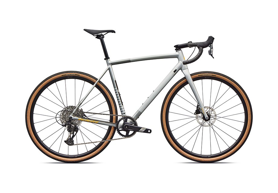 2026 Specialized Crux Ds-Works Comp Bike Shadow Silver/California Sunshine 52