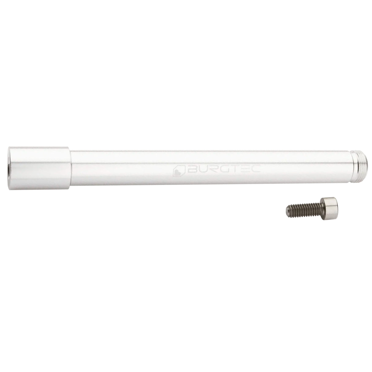 Eje de horquilla Burgtec Öhlins Boost en plata rodio