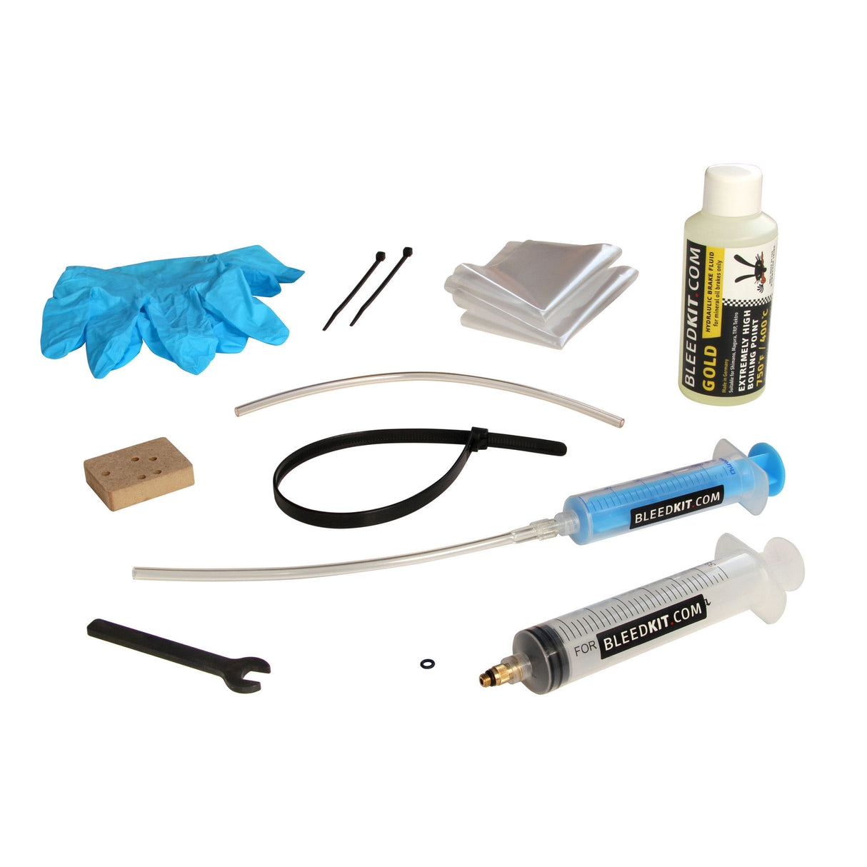 Freno de disco Shimano Premium Gold de Bleedkit.com
