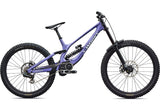 2027 Specialized Demo 11 S-Works Bike Satin / Powder Indigo Tint / Black Tint Carbon / White S3