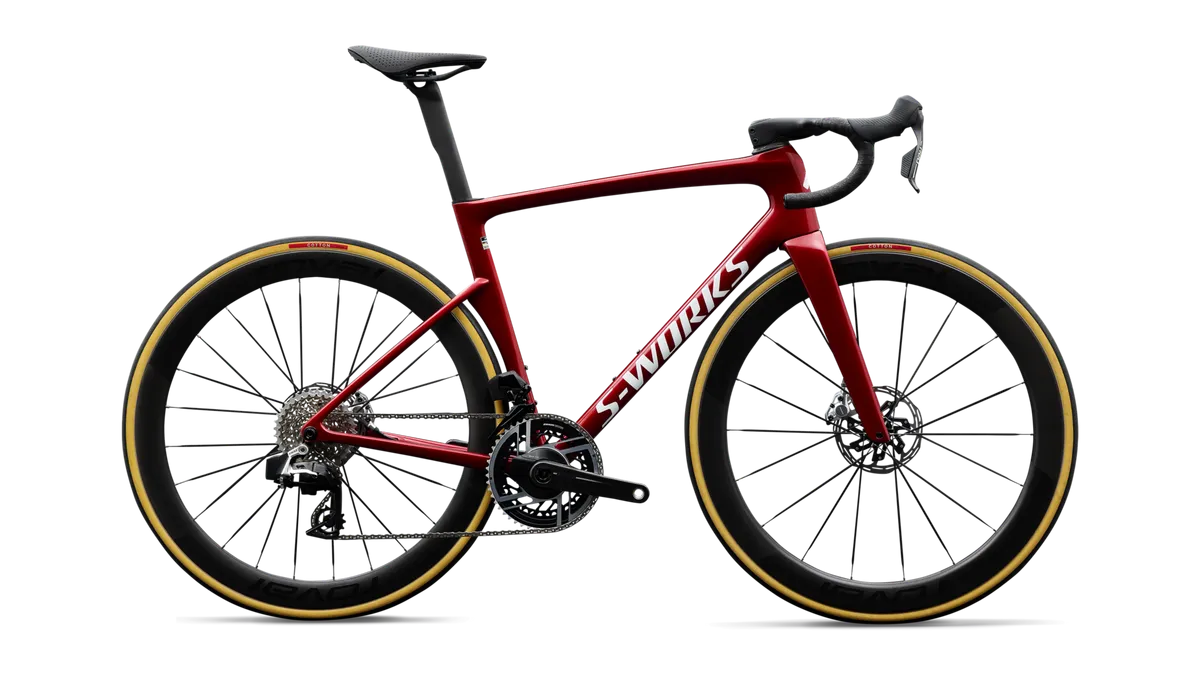 S-Works Tarmac SL9 - SRAM RED AXS - Gloss Ruby Metallic / 44