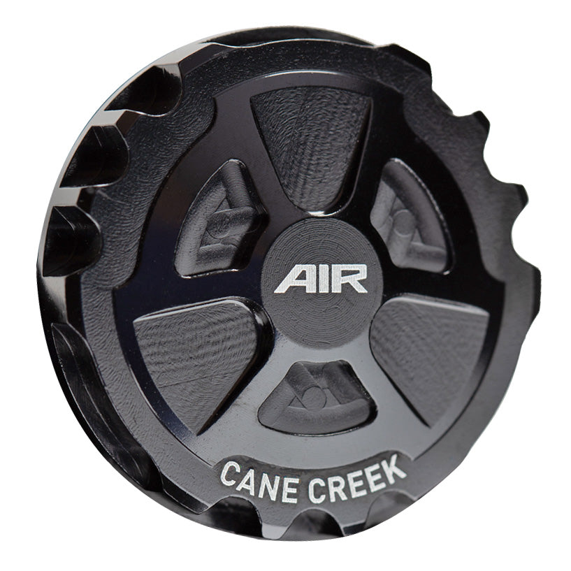 Tapa de aire positiva para casco Cane Creek, color negro