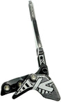 K-EDGE 1x Race W Chain Guide - For Single Chainring Water Bottle Attachment Point BLK/White