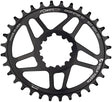 Wolf Tooth Elliptical Direct Mount Chainring - 30t SRAM 3-Bolt DM Drop-Stop ST For SRAM Boost Cranks Requires HG+ Chain BLK