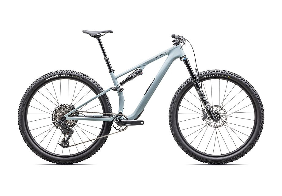 2026 Specialized Epic 8 Comp Evo Bike Gloss Sea Foam / Cast Blue Metallic M