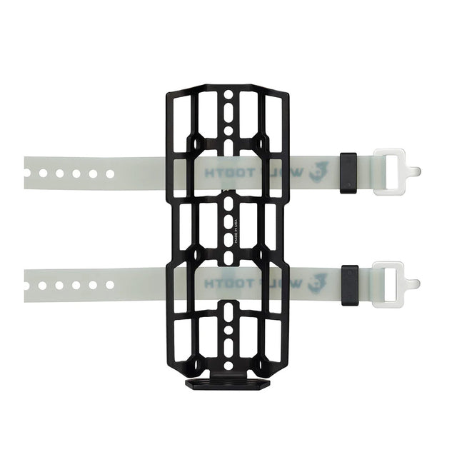 Wolf Tooth Components Morse Cargo Cage With 2 Straps Black