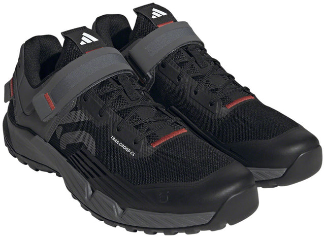 Five Ten Trailcross Mountain Clipless Shoes - Men's Core BLK/Gray Three/Red 8.5