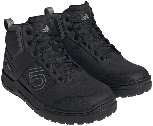 Five Ten Impact Pro Mid Flat Shoes - Men's Core Black/Gray Three/Gray Six 12