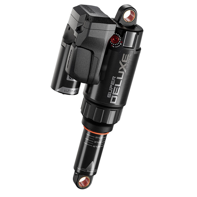 RockShox Super Deluxe FLT Attendant D1 Rear shock 230x65 Shaft Eyelet: Standard Body Eyelet: Standard Token Loc 3 Reb55/Comp37 Mid4-Lock6 Trek Slash 2023+Gen6
