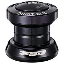 Juego de dirección sin rosca Full Speed ​​Ahead Orbit XL-II de 1-1/8" (negro)