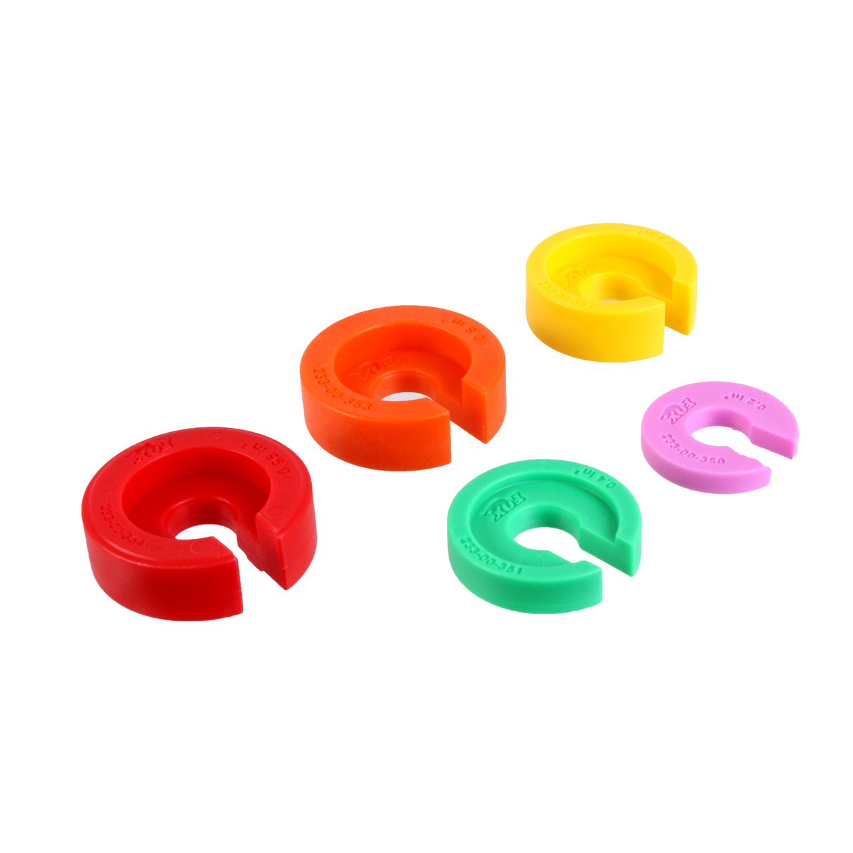 Espaciadores de volumen FOX - Kit surtido de eje de 9 mm para flotadores CTD/DPS 2013+