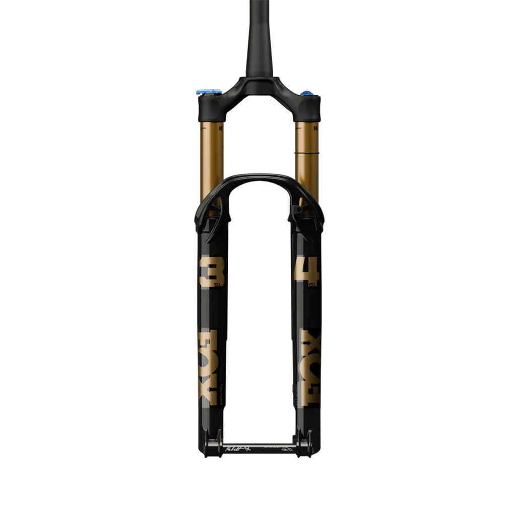 FOX 34 SL Factory Suspension Fork - 29" 120 mm 15 x 110 mm Kabolt SL 44mm Offset GRIP SL Damper Push-Lock  Shiny BLK