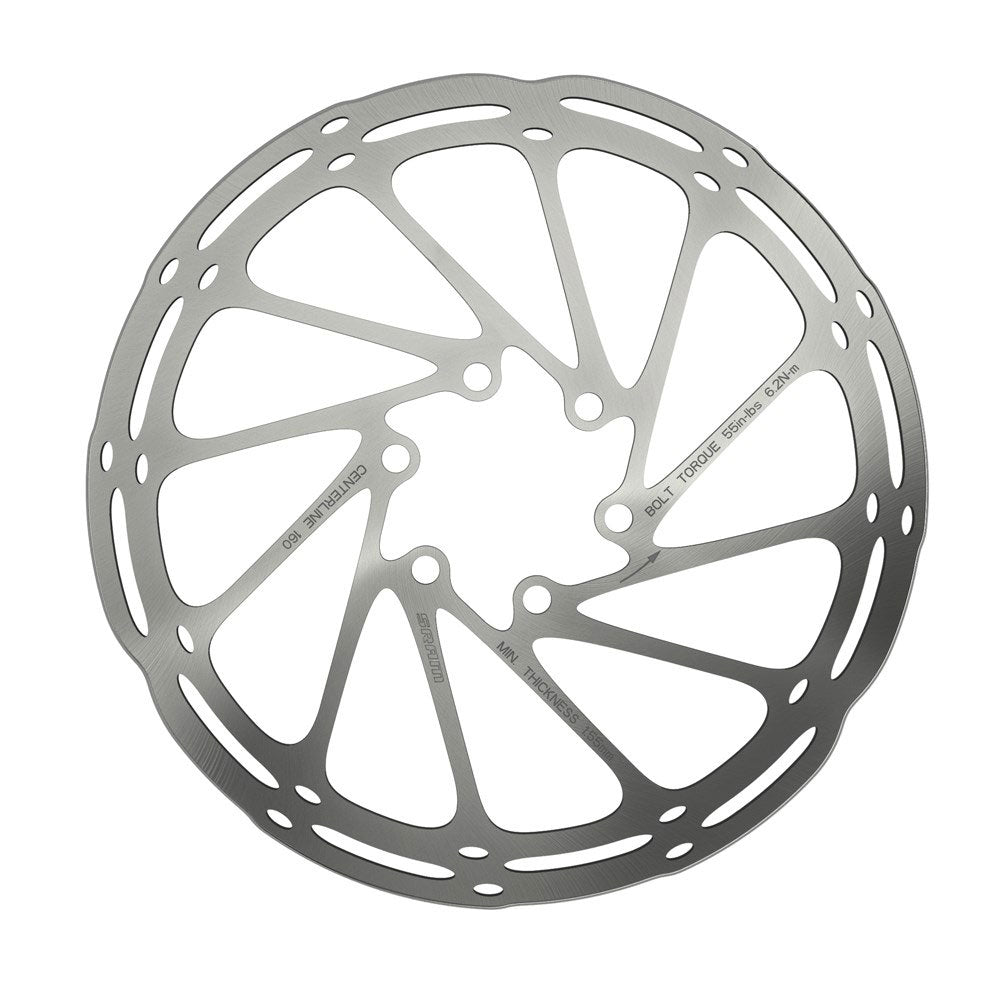 Rotor de freno de disco SRAM CenterLine de 6 tornillos