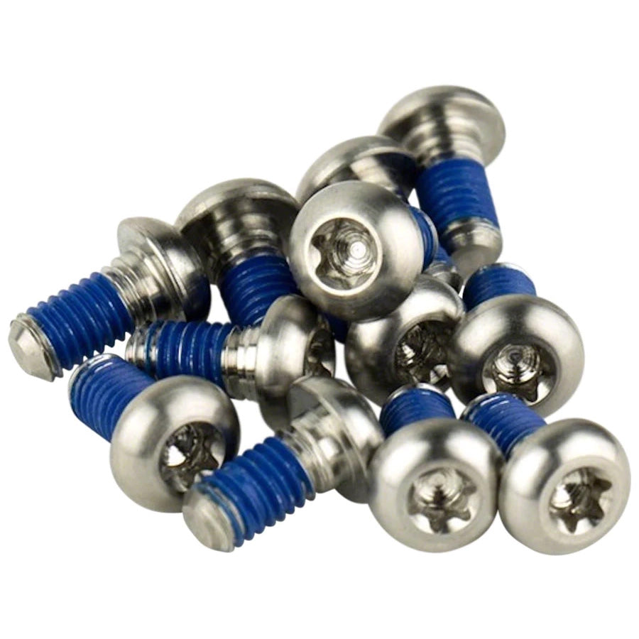 Kit de pernos de rotor SRAM Titanium T25 - Plateado (12 unidades)