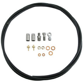 Kit de tubos Hope de 5 mm M6 (0d/90d) 1600 mm Negro
