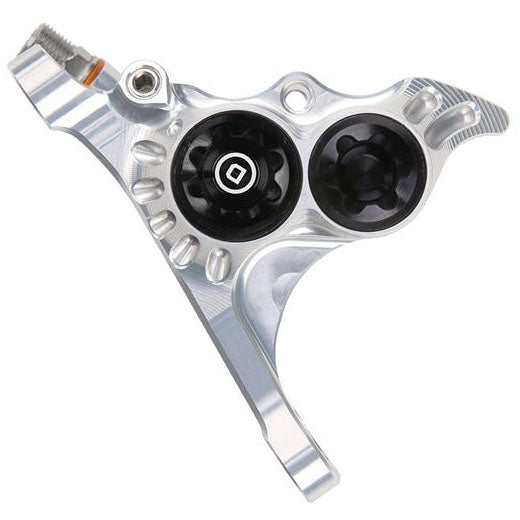 Pinza de freno de disco Hope RX4+ - Montaje plano delantero +20 mm, tipo DOT, plateada
