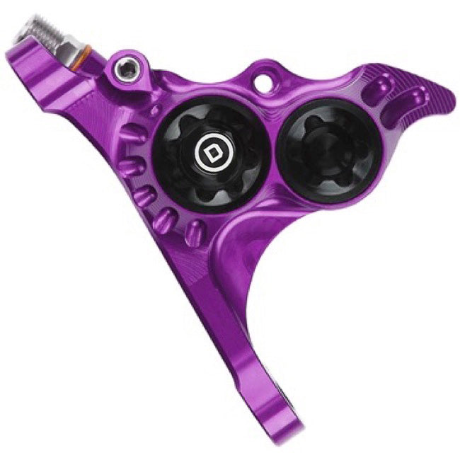 Pinza de freno de disco Hope RX4+ - Montaje plano delantero +20 mm, tipo DOT, color morado