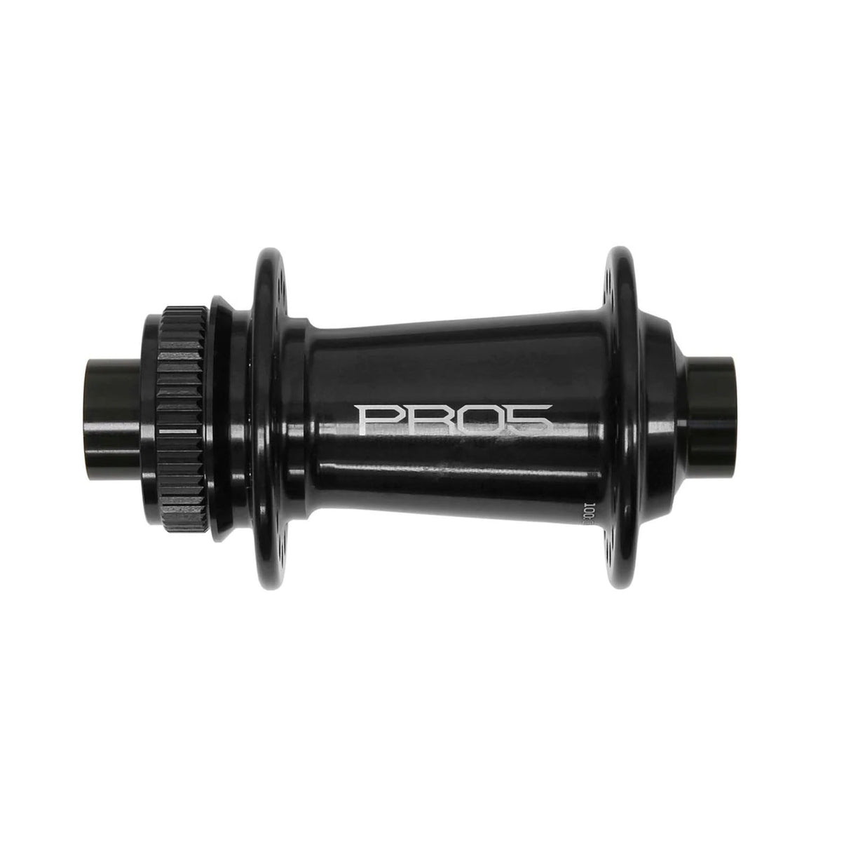 Buje delantero Hope Pro 5 - 12 x 100 mm, bloqueo central, negro, 28 agujeros