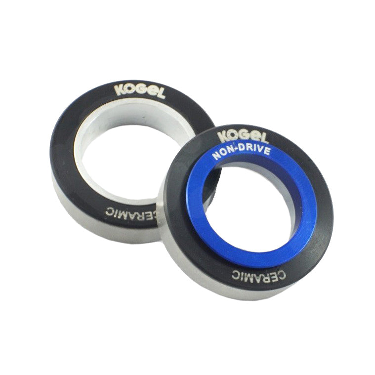 Rodamientos Kogel BB90-24 resistentes a la corrosión para caja de pedalier, color negro
