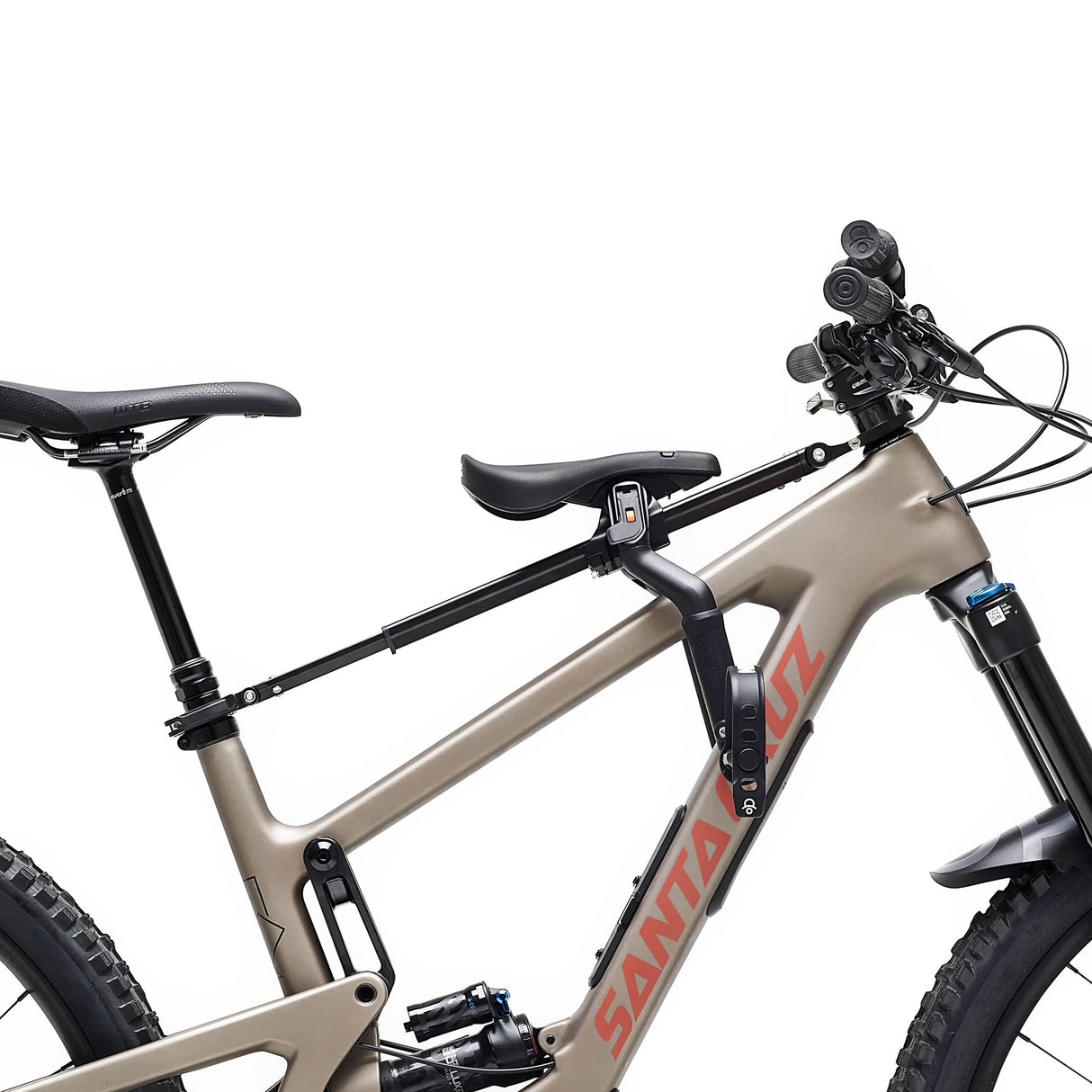 Asiento infantil Shotgun Pro EVO MTB 2 en 1 para niños