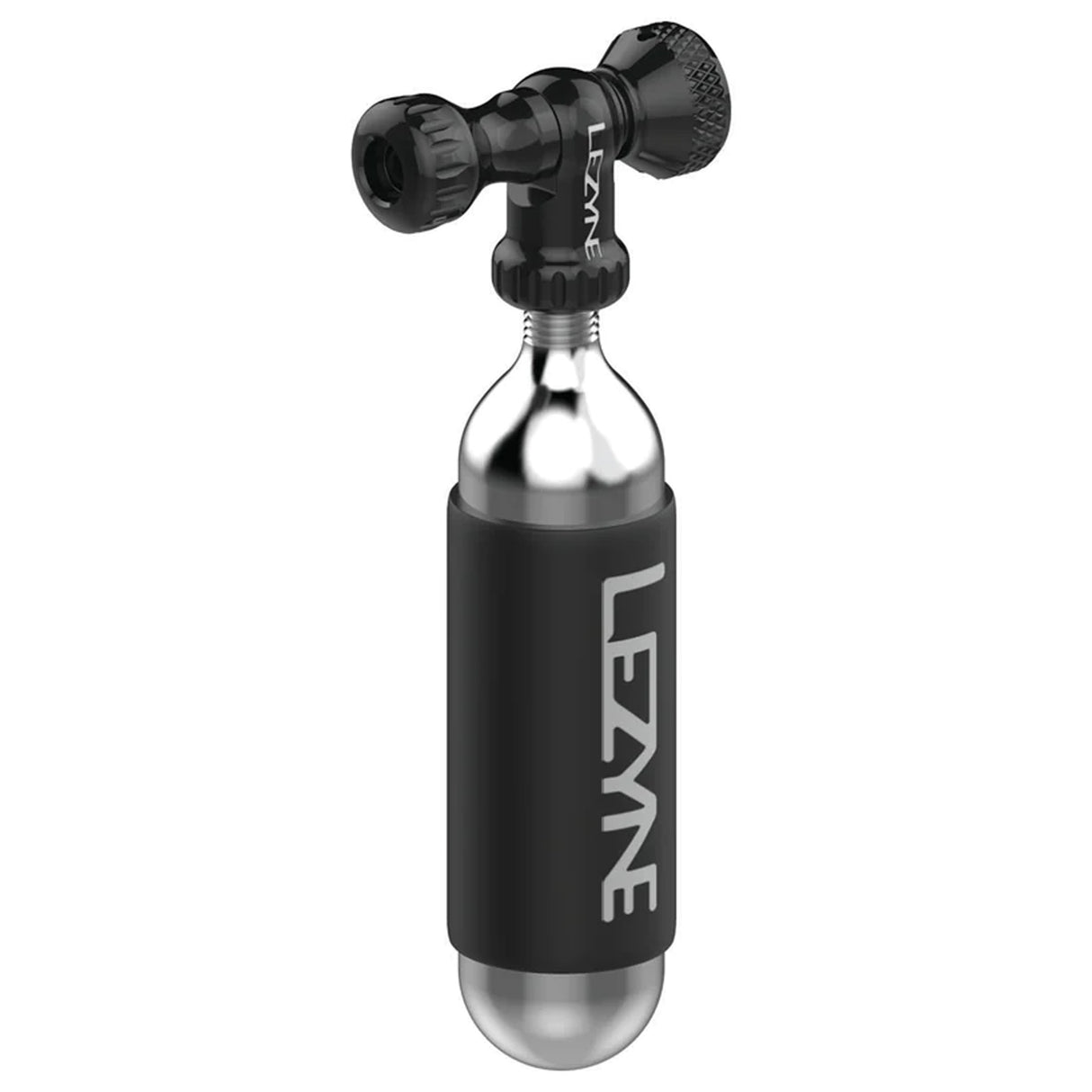Lezyne Control Drive Co2 25 gram cartridge machined Slip Fit Chuck BLK