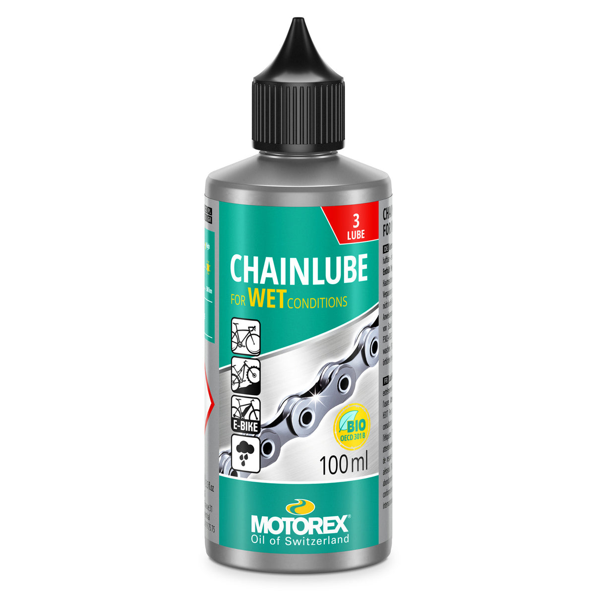 Lubricante húmedo para cadenas Motorex 100 ml