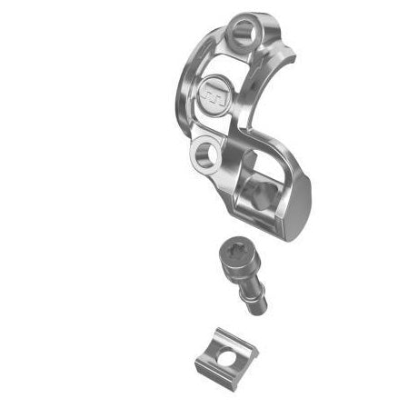 Magura Shiftmix SRAM - Soporte de abrazadera dividida de 2 tornillos, izquierda, color plata
