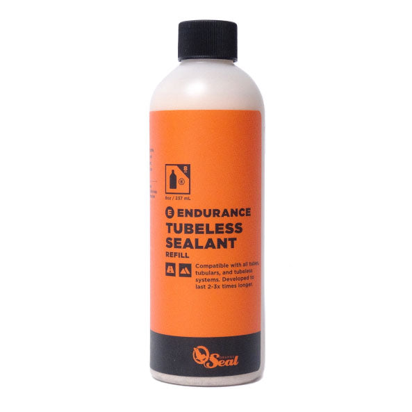 Repuesto de sellador para neumáticos sin cámara Orange Seal Endurance - 8 oz