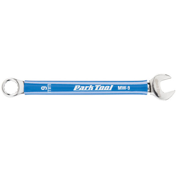 Llave métrica Park Tool MW-9 de 9 mm, azul/cromada