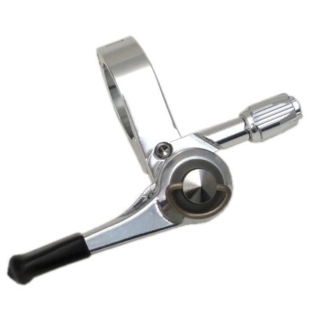 Interloc Racing Design Power Ratchet Thumb Shifter Set 2/3x10sp - F/R Silver