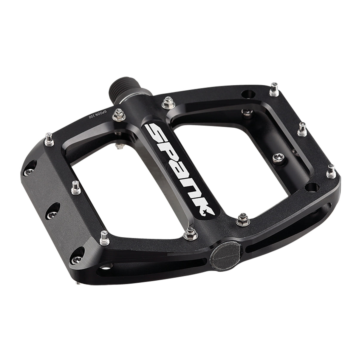 Spank Spoon 100 Pedals - Platform Aluminum 9/16" 100mm Wide Black