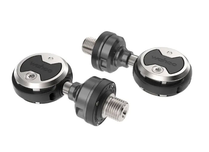 Wahoo Fitness Power Zero Dual-Sided Power Pedals - Dual Sided Clipless Composite 9/16" BLK Pair Dual-Sensing Speedplay
