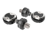 Wahoo Fitness Power Zero Dual-Sided Power Pedals - Dual Sided Clipless Composite 9/16" BLK Pair Dual-Sensing Speedplay