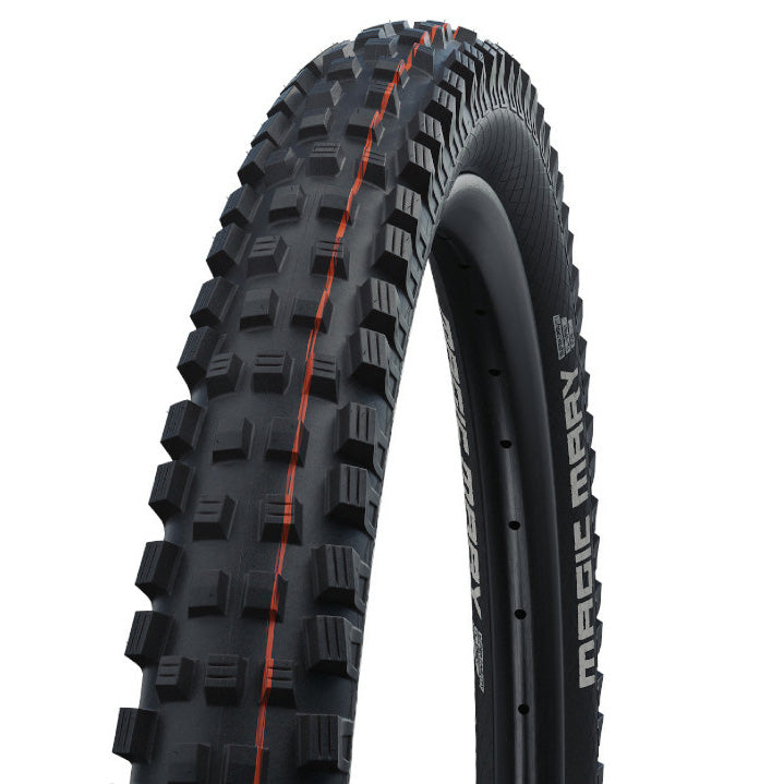 Neumático Schwalbe Magic Mary - 27,5 x 2,4 sin cámara plegable BLK Evolution Line Super Gravity Addix Soft