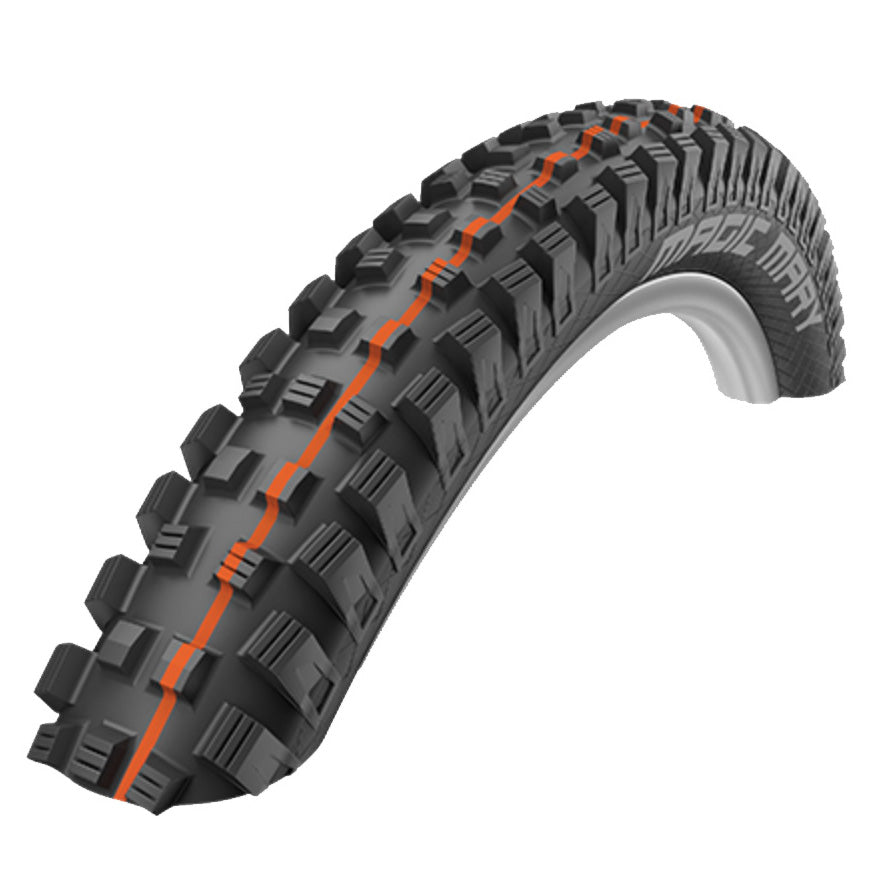 Neumático Schwalbe Magic Mary - 29 x 2,6" Tubeless Plegable BLK Evolution Line Addix Soft Super Trail