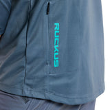 Ruckus 3/4 Jersey Spun Steel Blue
