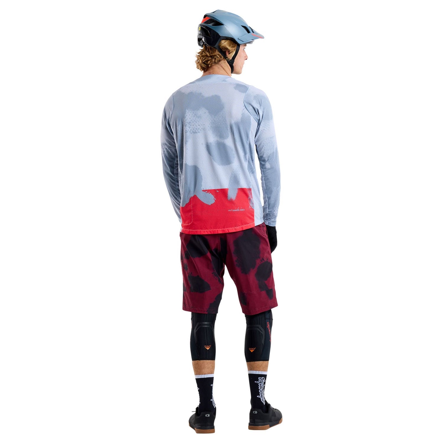 Skyline Air Short W/Liner Flared Oxblood