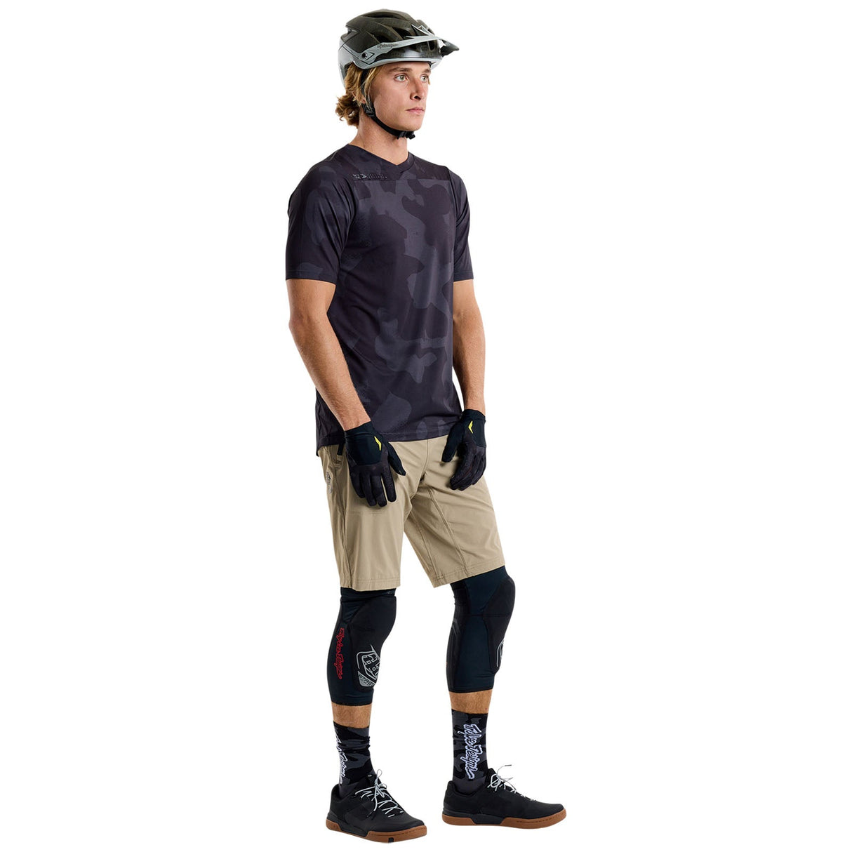 Skyline Short Sleeve Jersey Scrubland Black