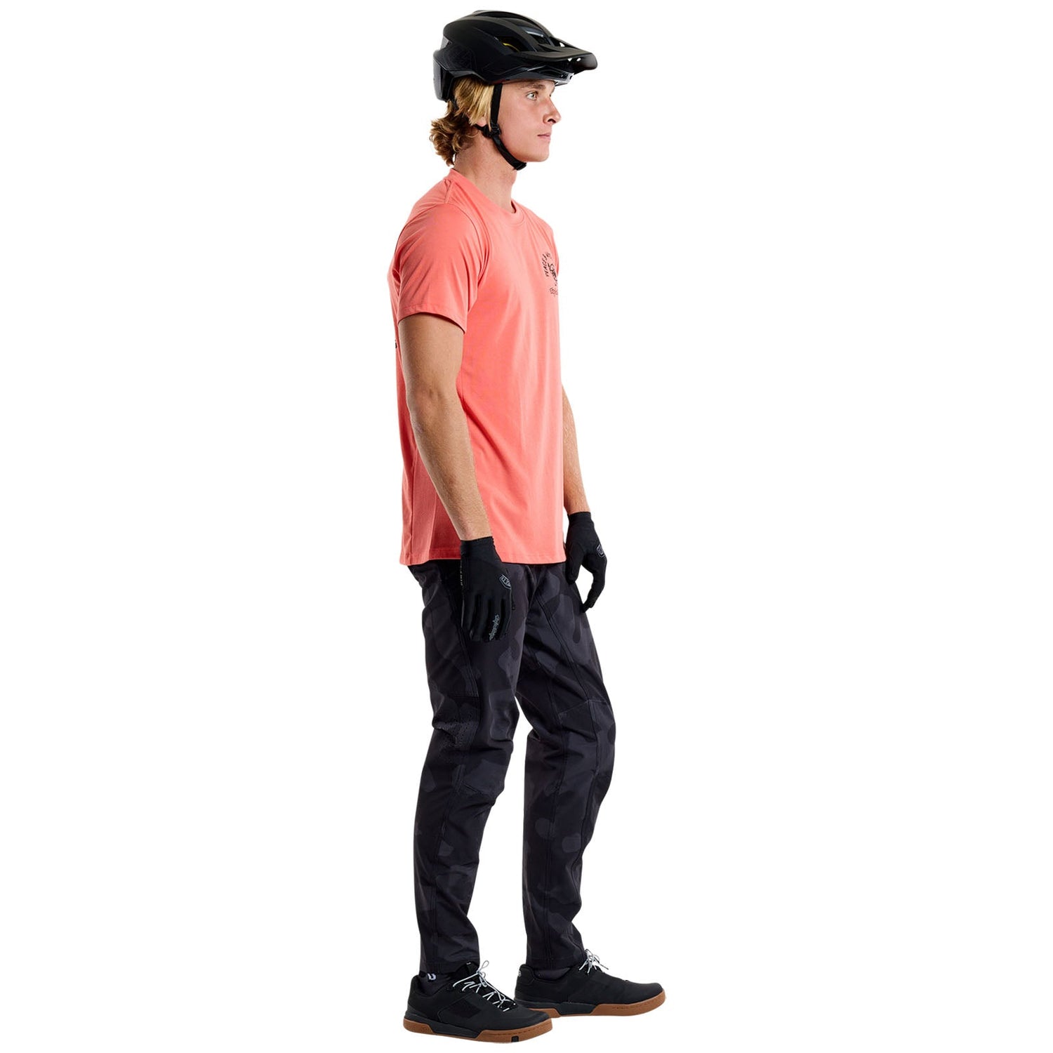 Skyline Short Sleeve Ride Tee P&W Melon
