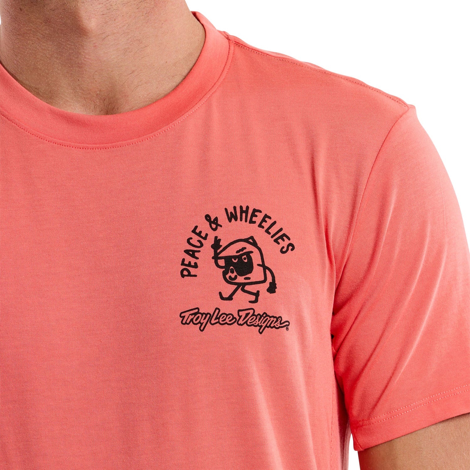 Skyline Short Sleeve Ride Tee P&W Melon
