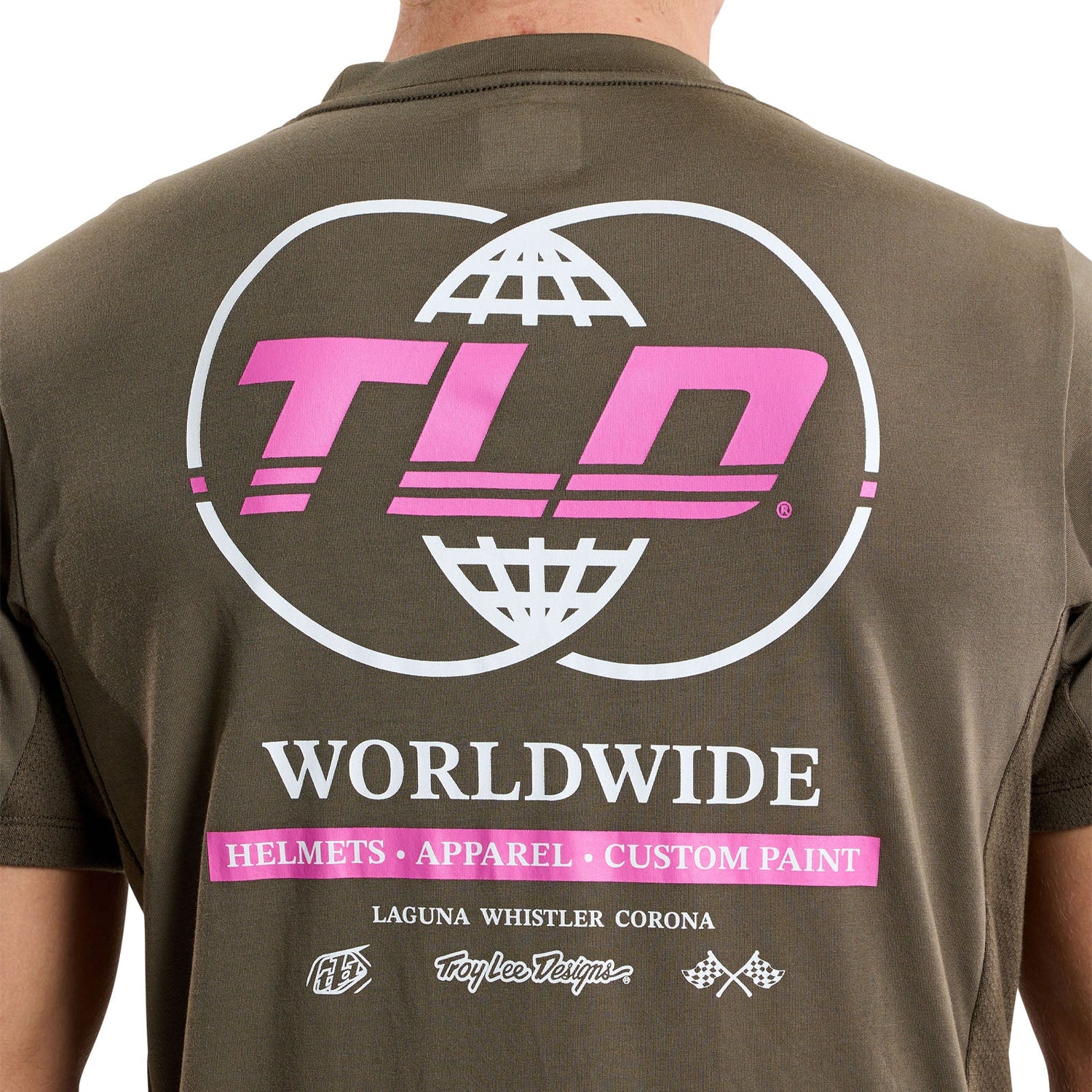 Skyline Short Sleeve Ride Tee Worldwide Caper