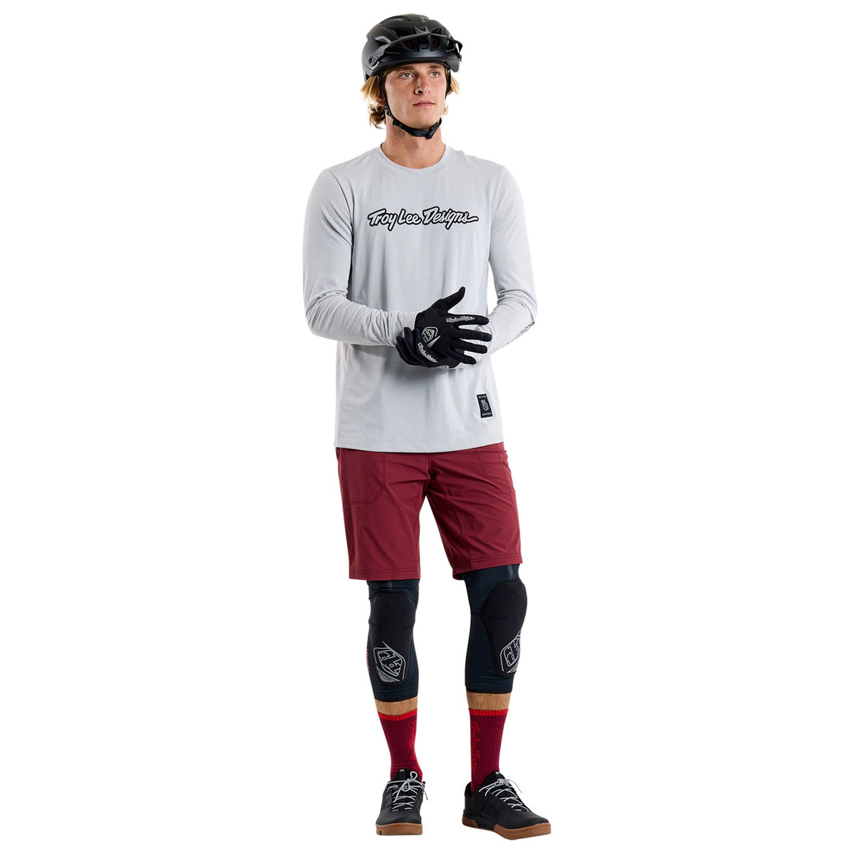 Skyline Trail Short W/Liner Mono Oxblood
