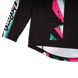 Youth Sprint Jersey Full Pull Black