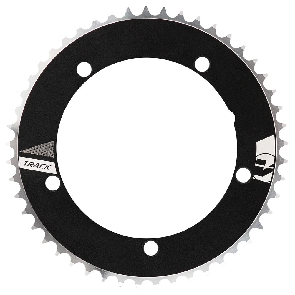 Plato FSA NS Track, 1x 50 dientes, 144BCD, patrón de 5 tornillos, ancho de cadena de 1/8", negro