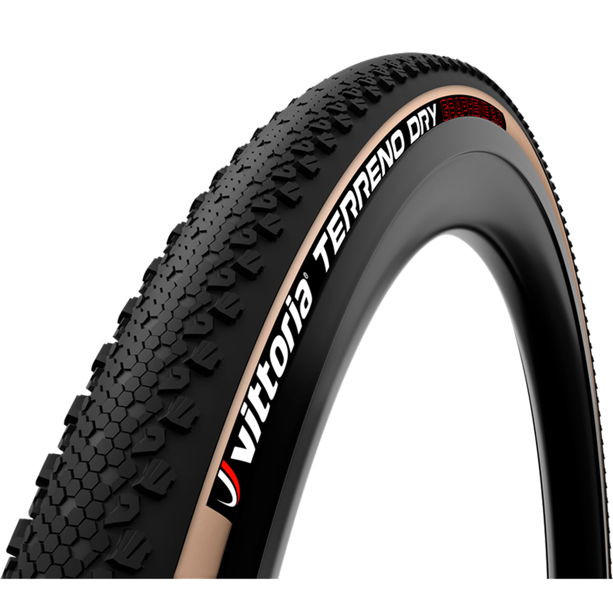 Neumático seco Vittoria Terreno - 700 x 47 sin cámara, plegable, negro/marrón, 1C, G2.0