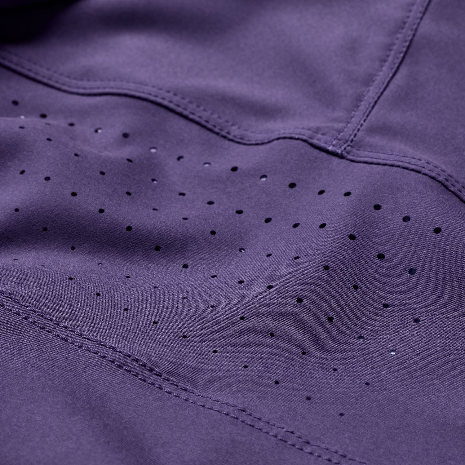 Womens Lilium Short Shell Solid Deep Purple