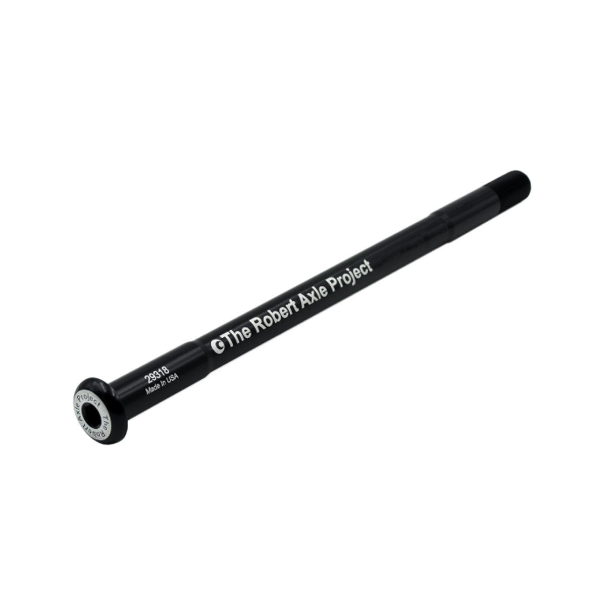 Eje pasante trasero Robert Axle Project Lightning de 12 mm y 1,5 x 229 mm, color negro
