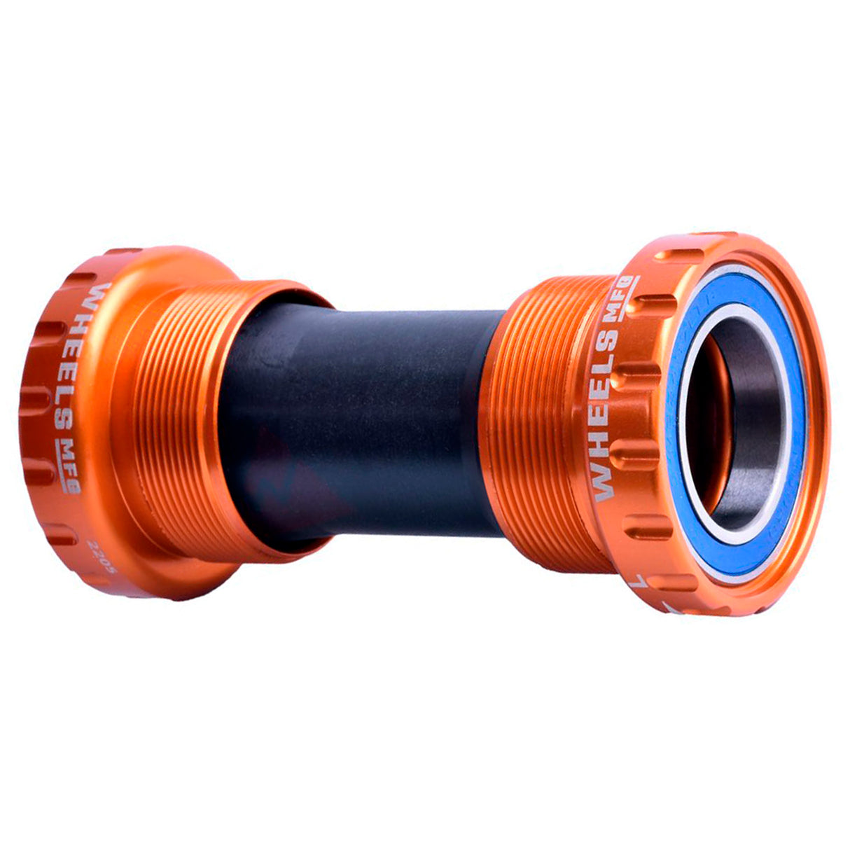 Ruedas de pedalier BSA de Wheels Manufacturing - Eje Shimano Hollowtech II ABEC 3 Naranja