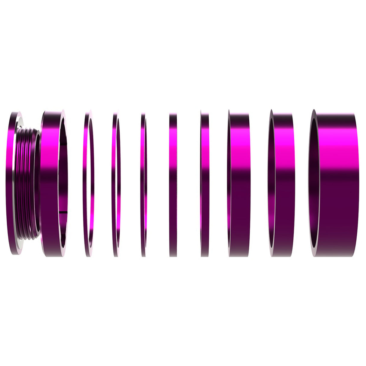 Wheels Mfg SOLO-HG Singlespeed Conversion Kit Purple