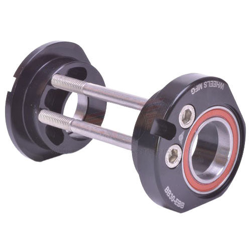 Ruedas Mfg BB30 EBB 24 mm Contacto Angular Negro